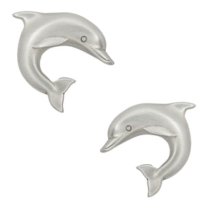 Dolphin Drawer Knobs, Small Matched Pair