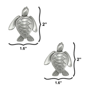 Sea Turtle Knobs - 2-Pack