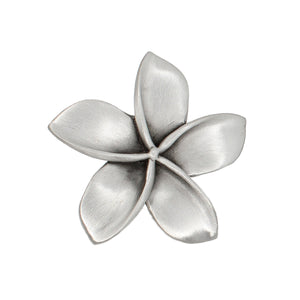 Plumeria Cabinet Knob, Medium