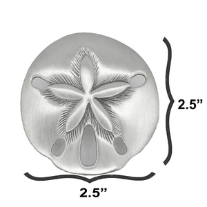 Sand Dollar Cabinet Knob. 153 - Large