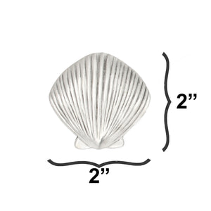 Seashell Cabinet Knob, Medium