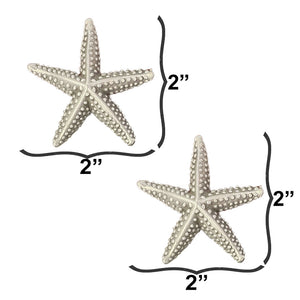 Starfish Cabinet Knob, Small - Set of 2