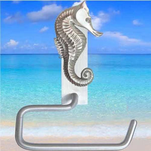 Seahorse Toilet Paper Hanger, 216 - Sea Life Cabinet Knobs